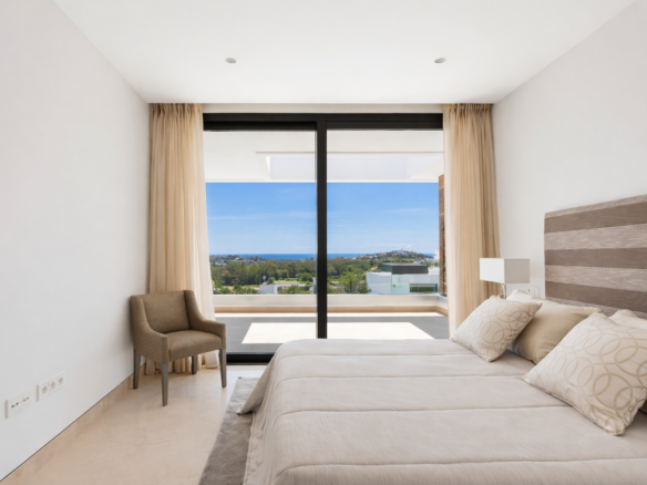 Modern Luxury Villa With Panoramic Golf & Sea Views In La AlquerÍa, BenahavÍs.