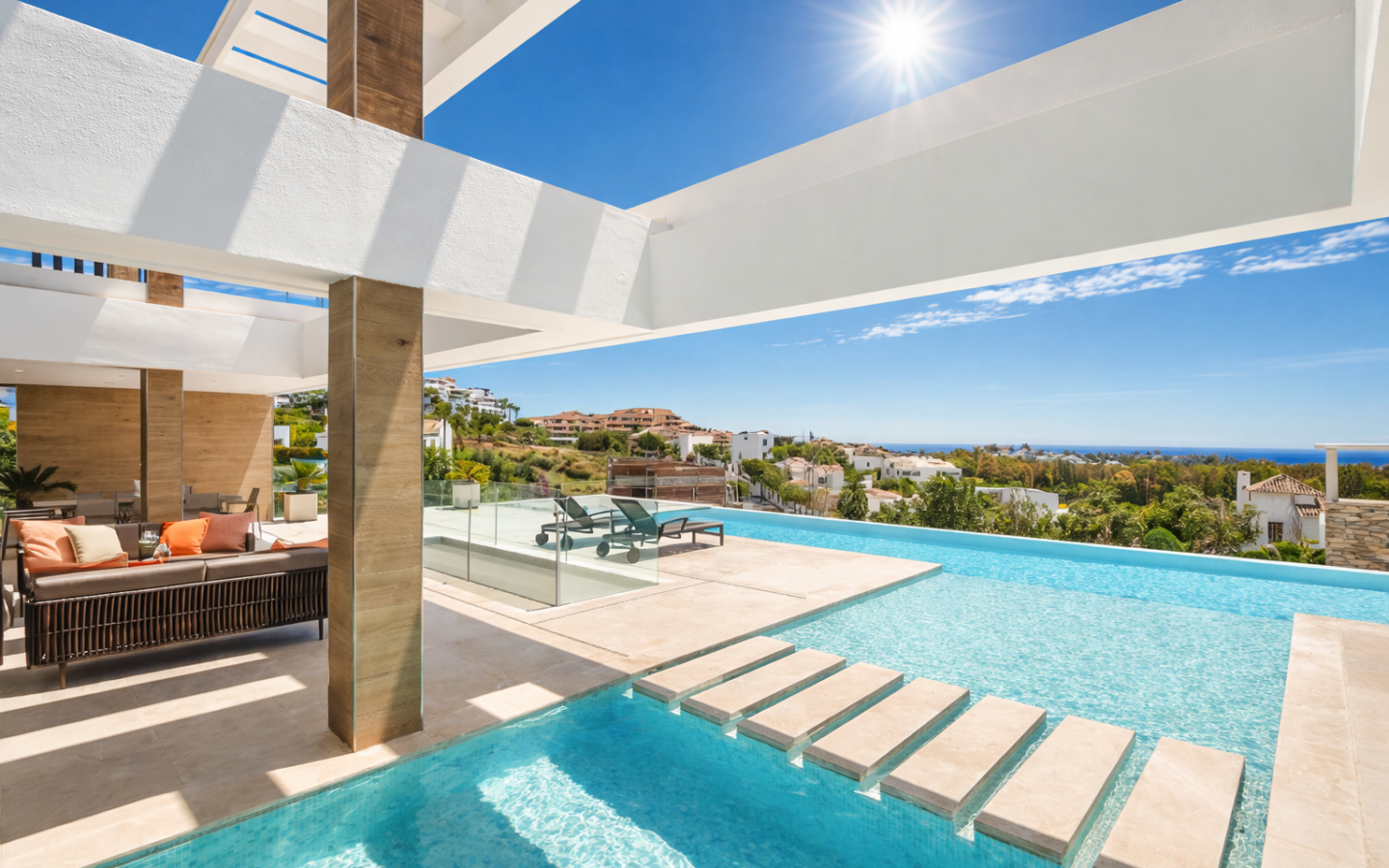 Modern Luxury Villa With Panoramic Golf & Sea Views In La AlquerÍa, BenahavÍs.