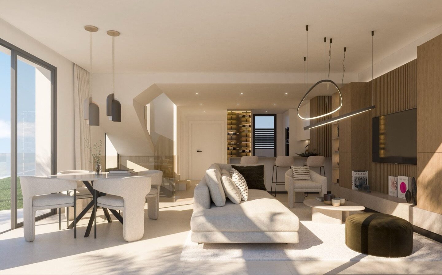 Off-plan Contemporary Sea View Townhouses | Mijas Costa