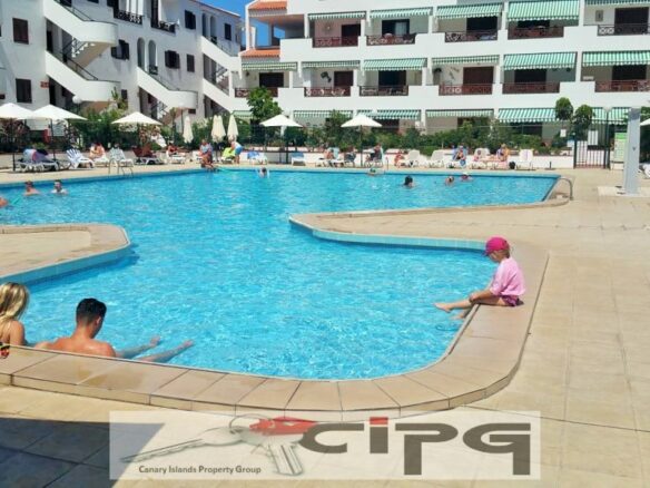 Pool Bar In Los Cristianos, Tenerife
