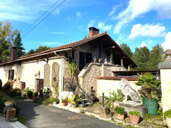 Stone Mill Of 0 M² With Pool, Outbuildings, Views In Former Old