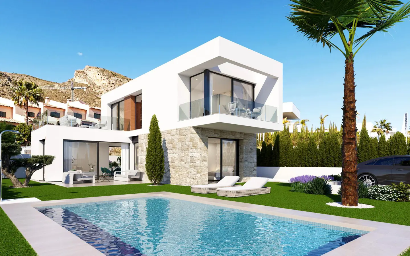3-bedroom Villa In Finestrat, Spain (183 M²)
