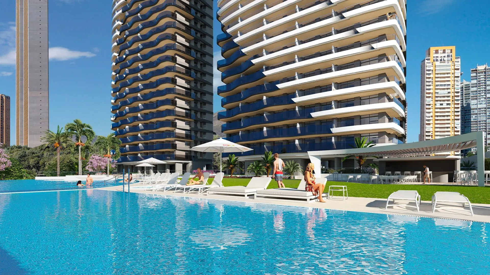 Flat Of 60 M² In Benidorm, Spain