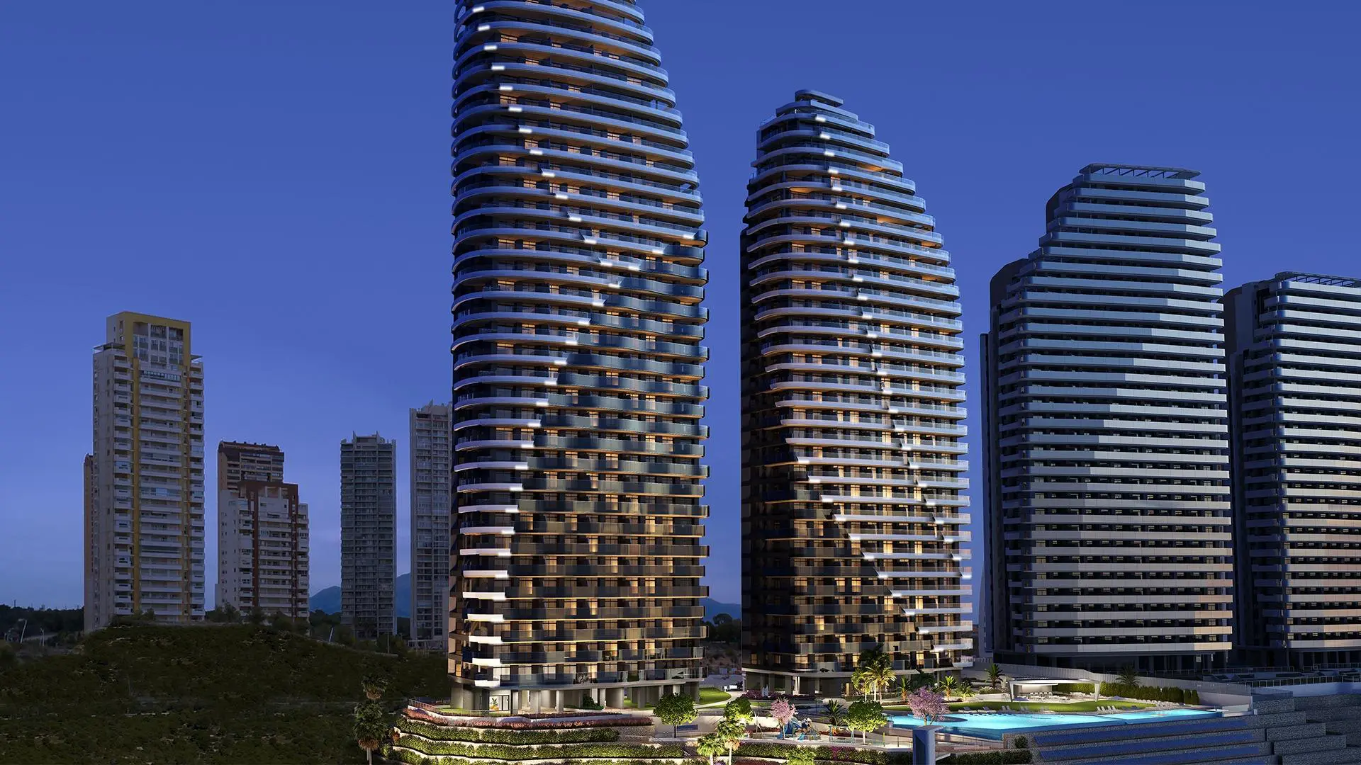 Flat Of 60 M² In Benidorm, Spain