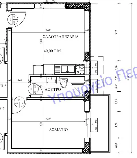 Flat Of 48 M² In North Greece