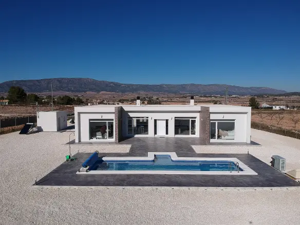 3-bedroom Detached Villa In Pinoso, Spain (150 M²)