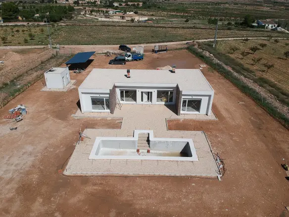 3-bedroom Detached Villa In Pinoso, Spain (150 M²)