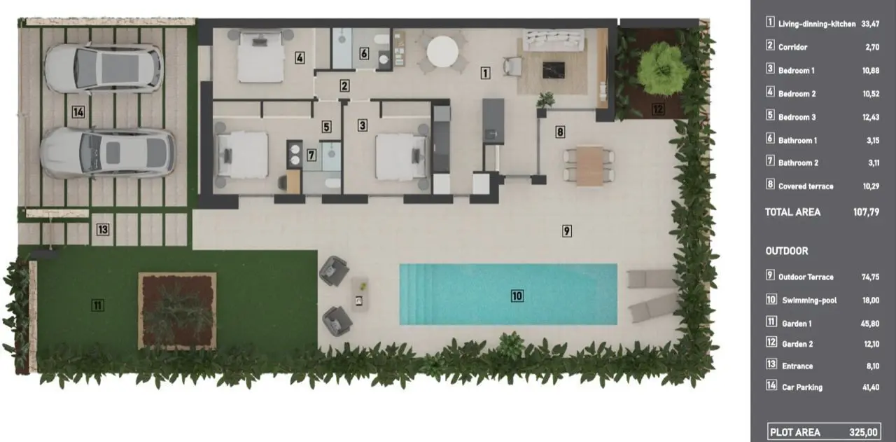 Villa Of 148 M² In Finestrat, Spain