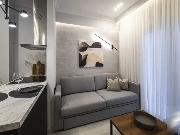 1-bedroom Flat In Center Of Thessaloniki, Greece (38 M²)