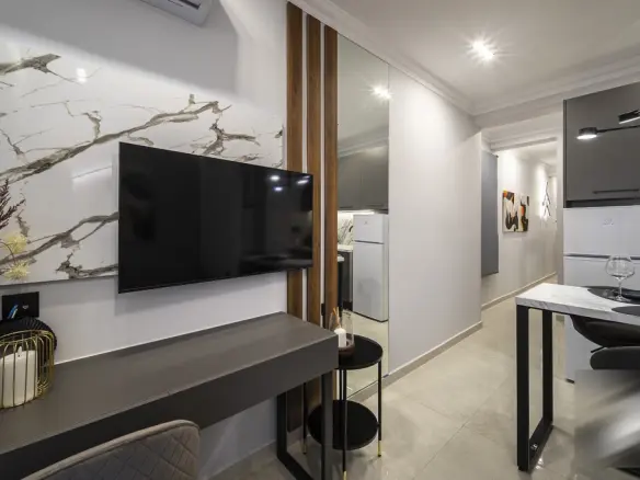 1-bedroom Flat In Center Of Thessaloniki, Greece (38 M²)
