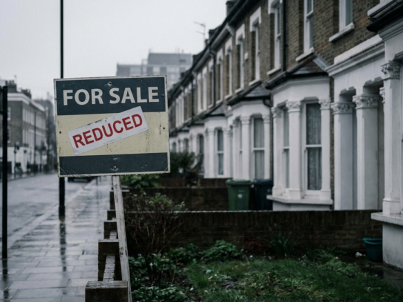 UK house prices fell in March as escalating Middle East conflict and Iran tensions