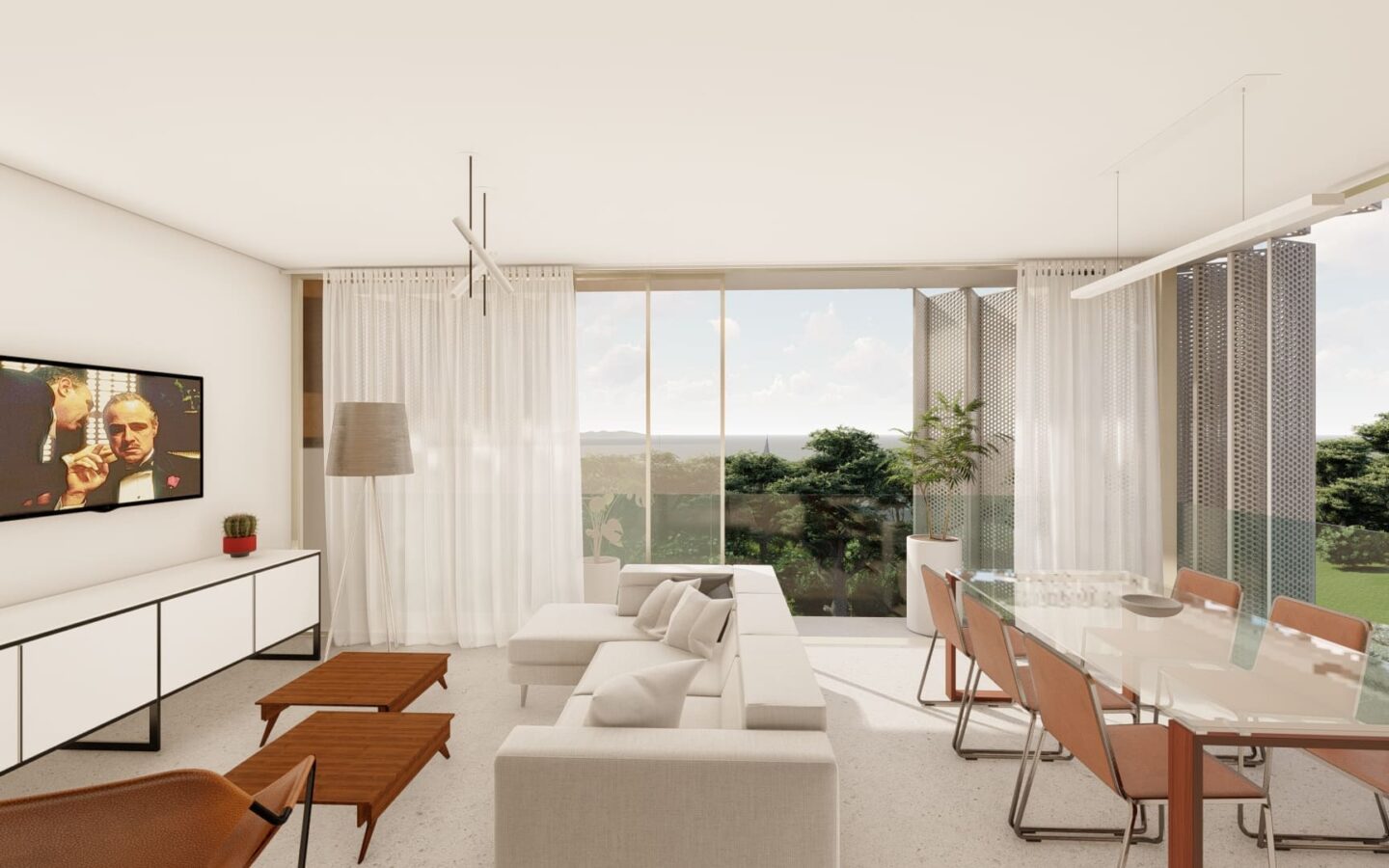 Apartments Of 95 M² With Sea View In Diklo