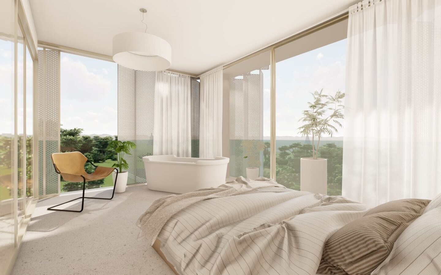 Apartments Of 95 M² With Sea View In Diklo