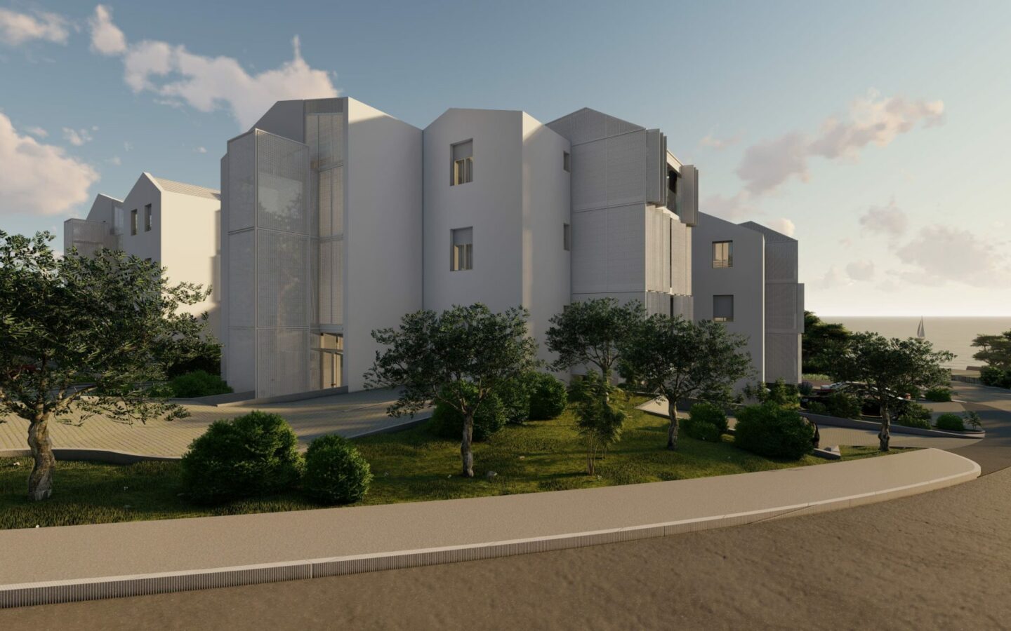 Apartments Of 95 M² With Sea View In Diklo