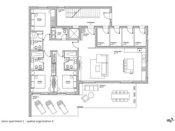 Apartment Of 224 M² With Pool In Mediterranean Oasis Near Zadar