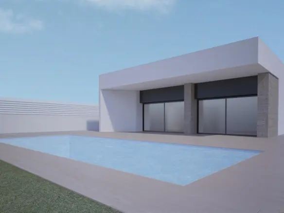 3-bedroom Villa In Aspe Pedanias, Spain (154 M²)
