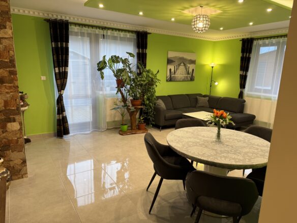 Family Home Of X With Private Wellness Oasis And Landscaped Garden In [location]