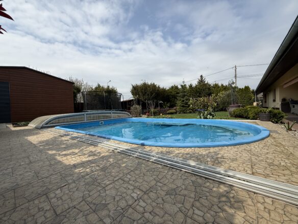 Family Home Of X With Private Wellness Oasis And Landscaped Garden In [location]