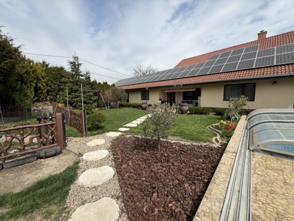 Family Home Of X With Private Wellness Oasis And Landscaped Garden In [location]