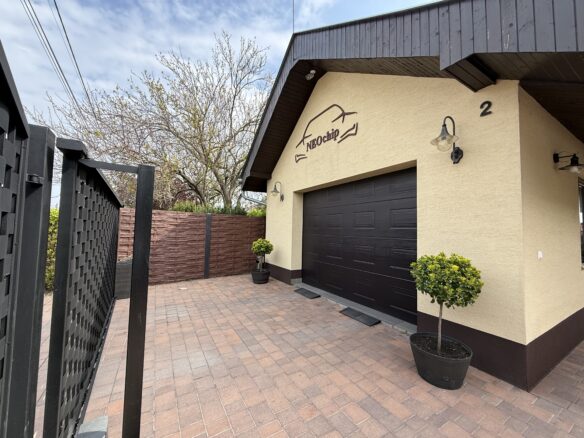 Family Home Of X With Private Wellness Oasis And Landscaped Garden In [location]