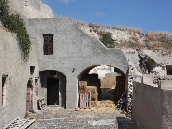 Land In Santorini, Greece
