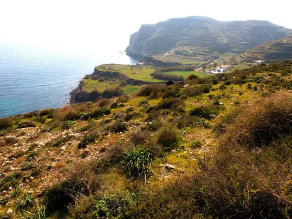 Land In Santorini, Greece