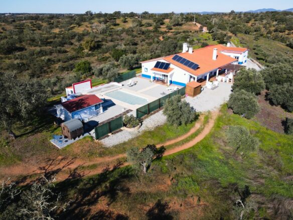 Country House Of 9 Rooms With Guest House, Pool, And Sauna In South Portugal
