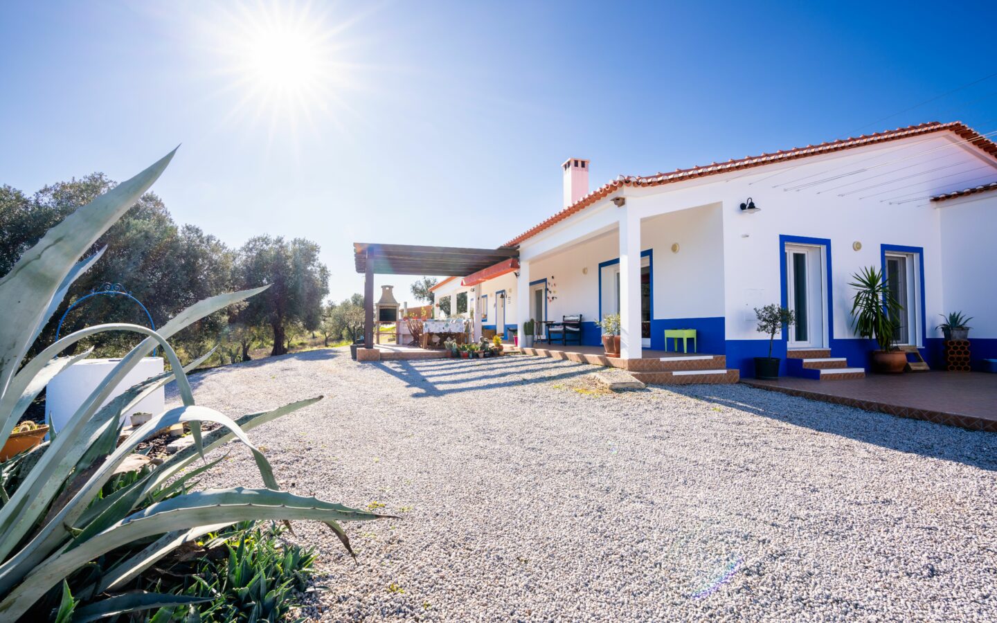 Country House Of 9 Rooms With Guest House, Pool, And Sauna In South Portugal