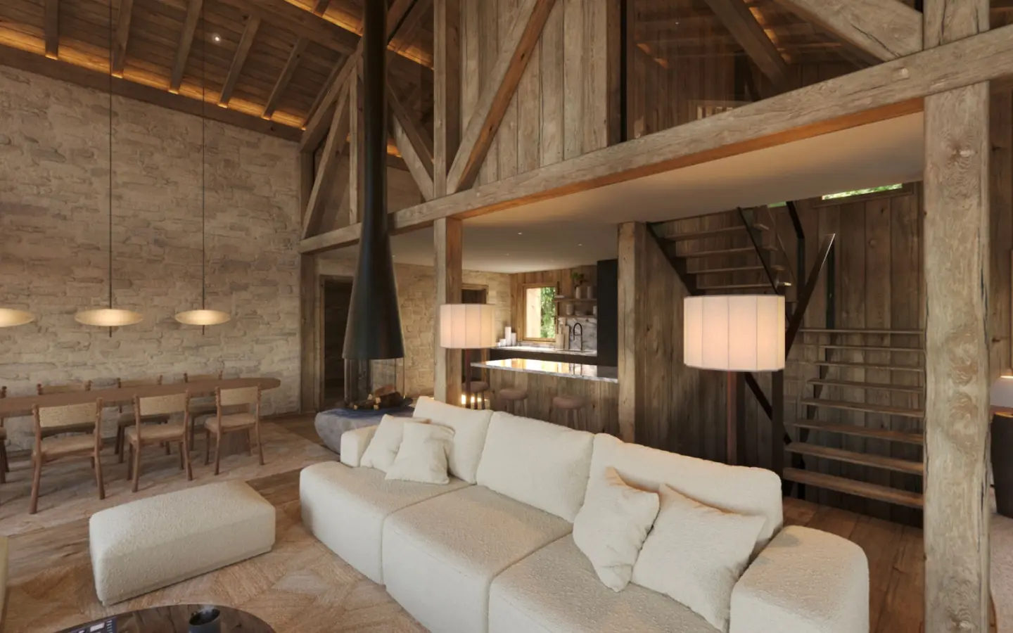 Ski Chalet Of 150 M² With 4 Bedrooms In Megeve, Haute-savoie