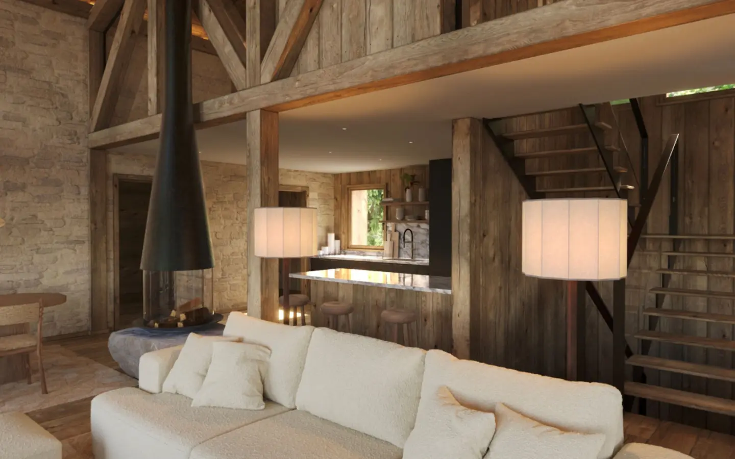 Ski Chalet Of 150 M² With 4 Bedrooms In Megeve, Haute-savoie