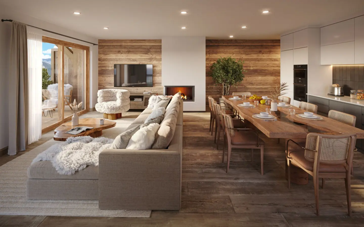 6 Bedroom Ski Apartment Near Saint-martin-de-belleville, Savoie