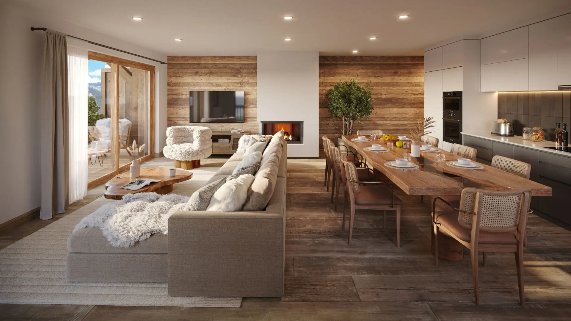 6 Bedroom Ski Apartment Near Saint-martin-de-belleville, Savoie