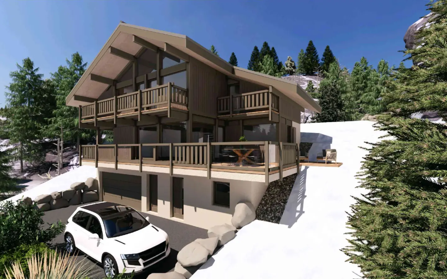 Chalet Of 5 Bedrooms With Ski Access Near Châtel, Haute-savoie