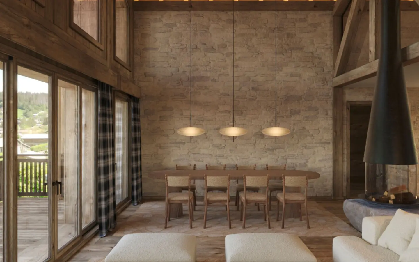 Ski Chalet Of 150 M² With 4 Bedrooms In Megeve, Haute-savoie