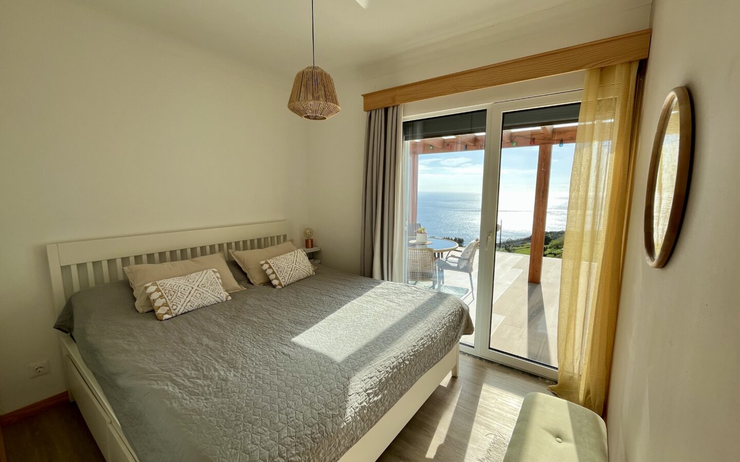 Turnkey, Southwest-facing Modern Home With Panoramic Ocean View Terceira Island, Azores; Fully Equipped