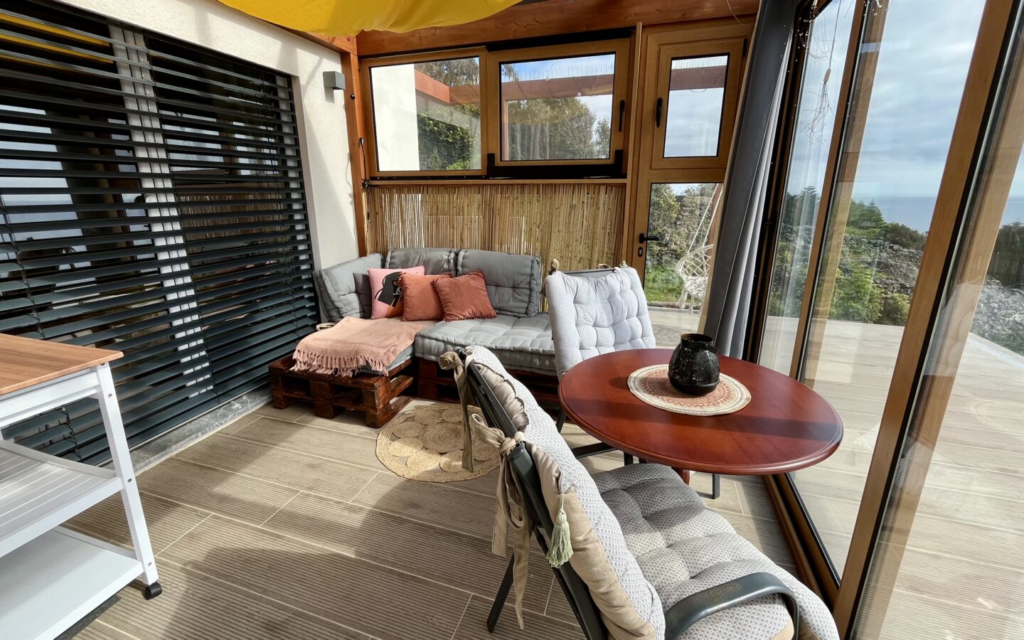 Turnkey, Southwest-facing Modern Home With Panoramic Ocean View Terceira Island, Azores; Fully Equipped