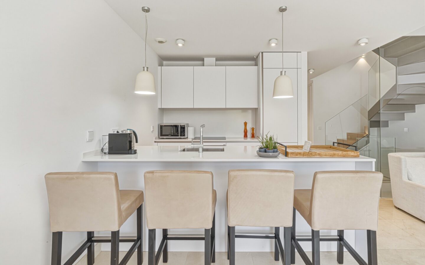 Modern 4 Bedrooms Townhouse With Private Pool In La Cala De Mijas.