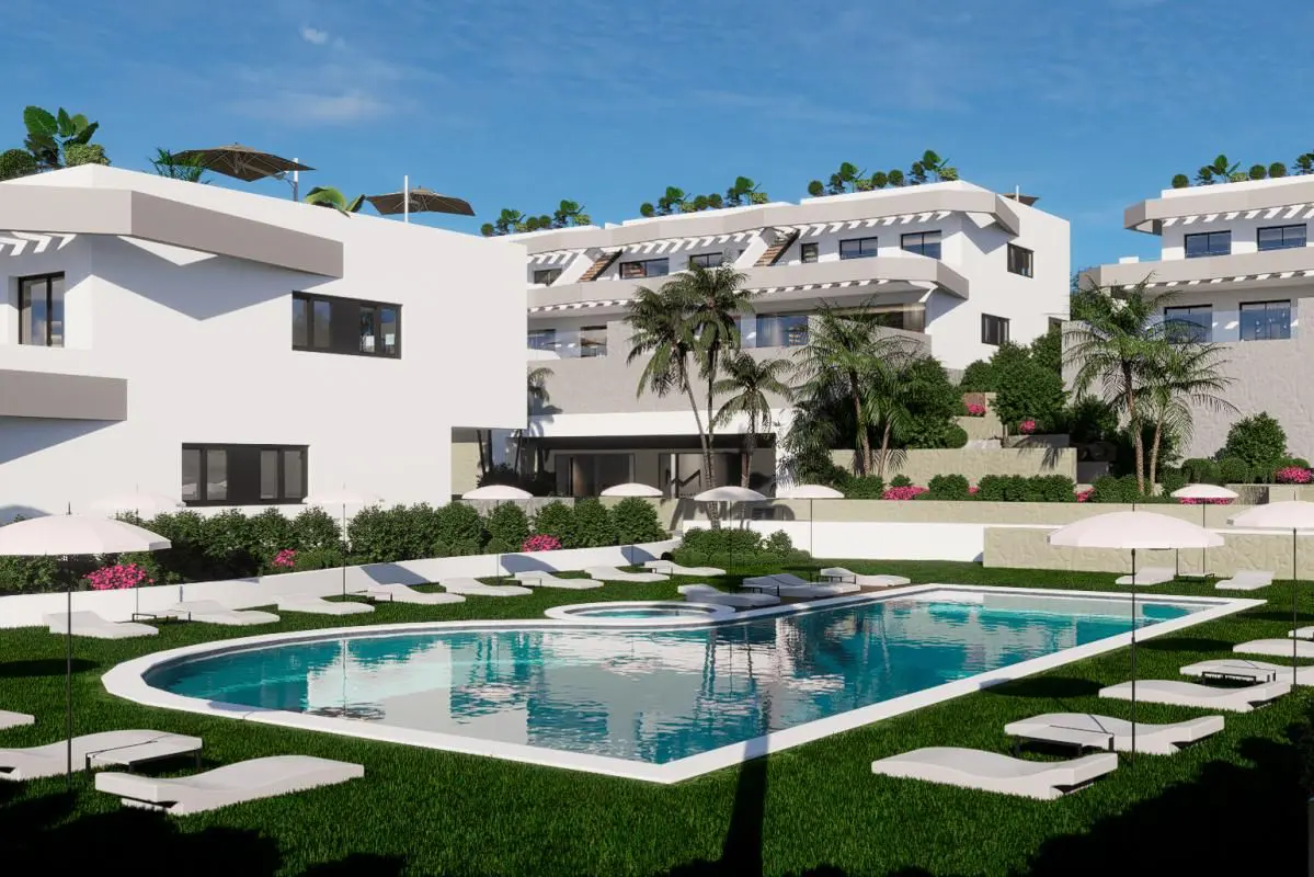 Bungalow Of 210 M² With Sea Views In Finestrat, Spain