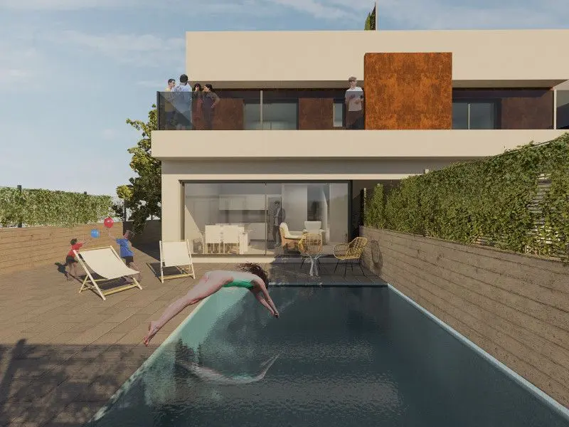 Terraced House Of 113 M² In Santiago De La Ribera, Spain