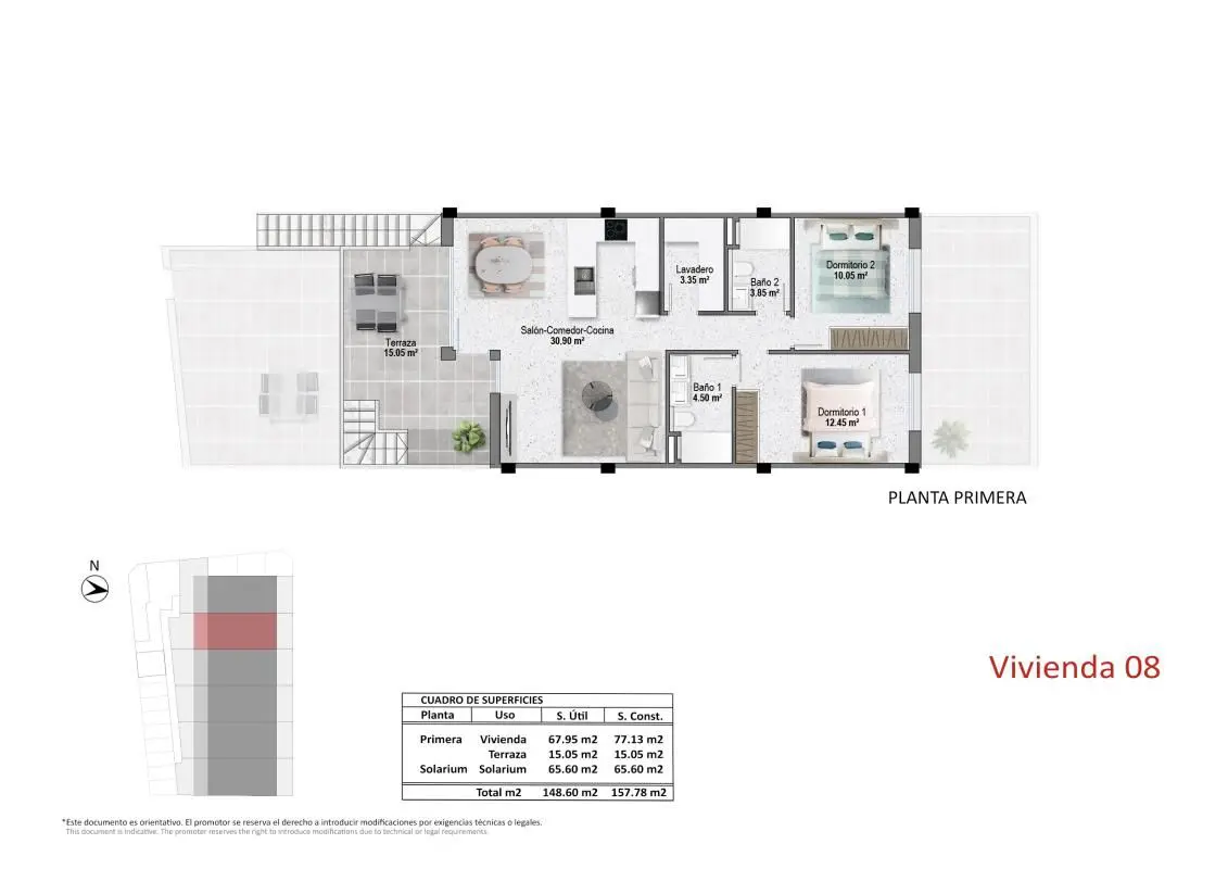 Apartment Of 164 M² In Pilar De La Horadada, Spain