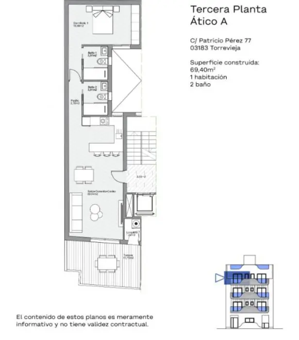 Apartment Of 100 M² In Torrevieja, Spain