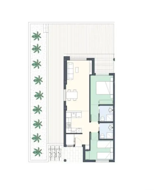 Apartment Of 101 M² In Pilar De La Horadada, Spain