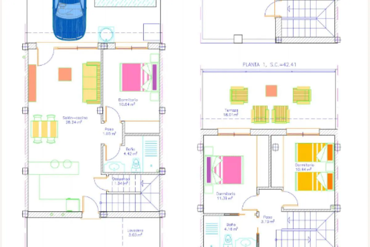 Terraced House Of 110 M² In Avileses