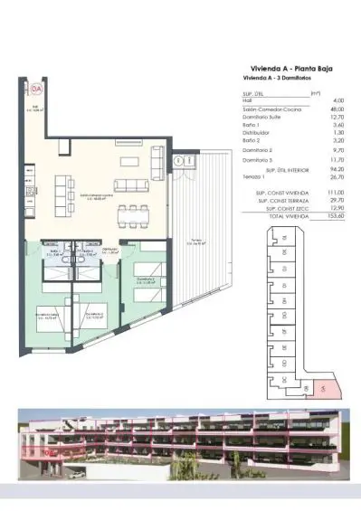 Apartment Of 212 M² With Mediter Real Estate Features In Benijofar, Spain