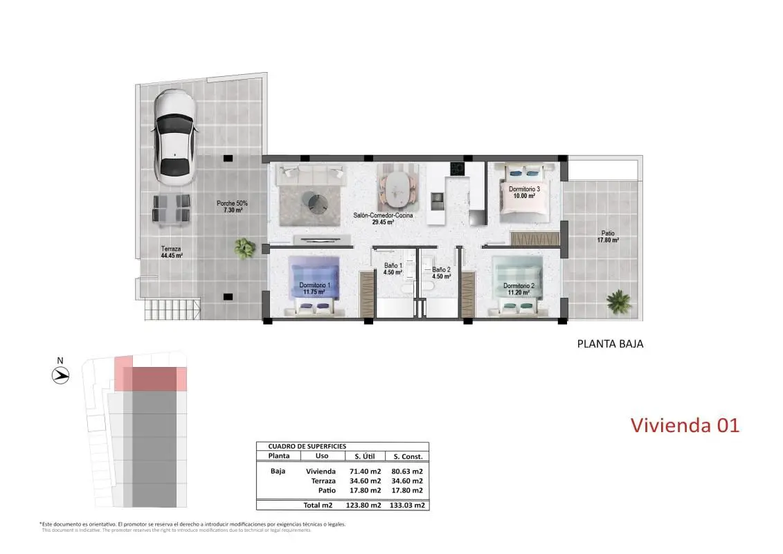 Apartment Of 164 M² In Pilar De La Horadada, Spain