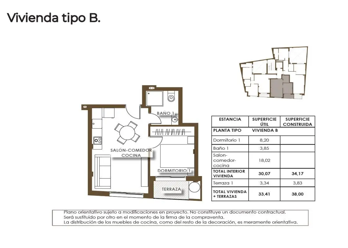 Apartment Of 38 M² In Torrevieja, Spain