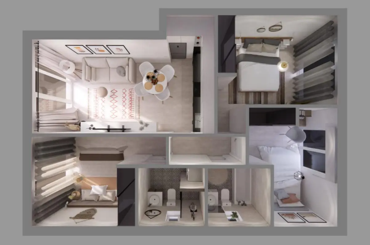 Apartment Of 71 M² In Torrevieja, Spain