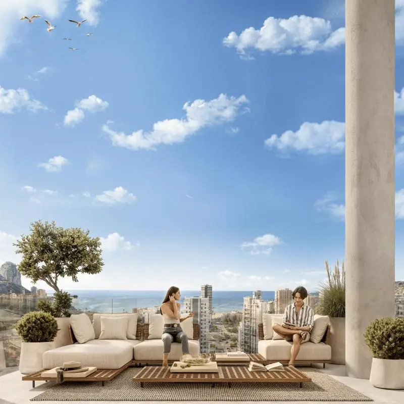 Apartment Of 107 M² With Mediterranean Views In Calpe