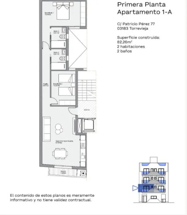 Apartment Of 104 M² In Torrevieja, Spain