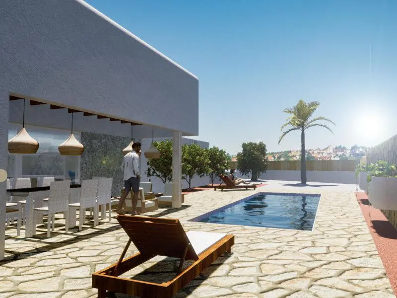 Villa Of 156 M² With Sea View In L’alfas Del Pi